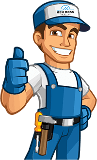 Ben Ross Roofing mascot