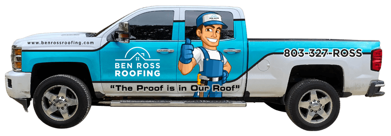 Ben Ross Roofing company truck